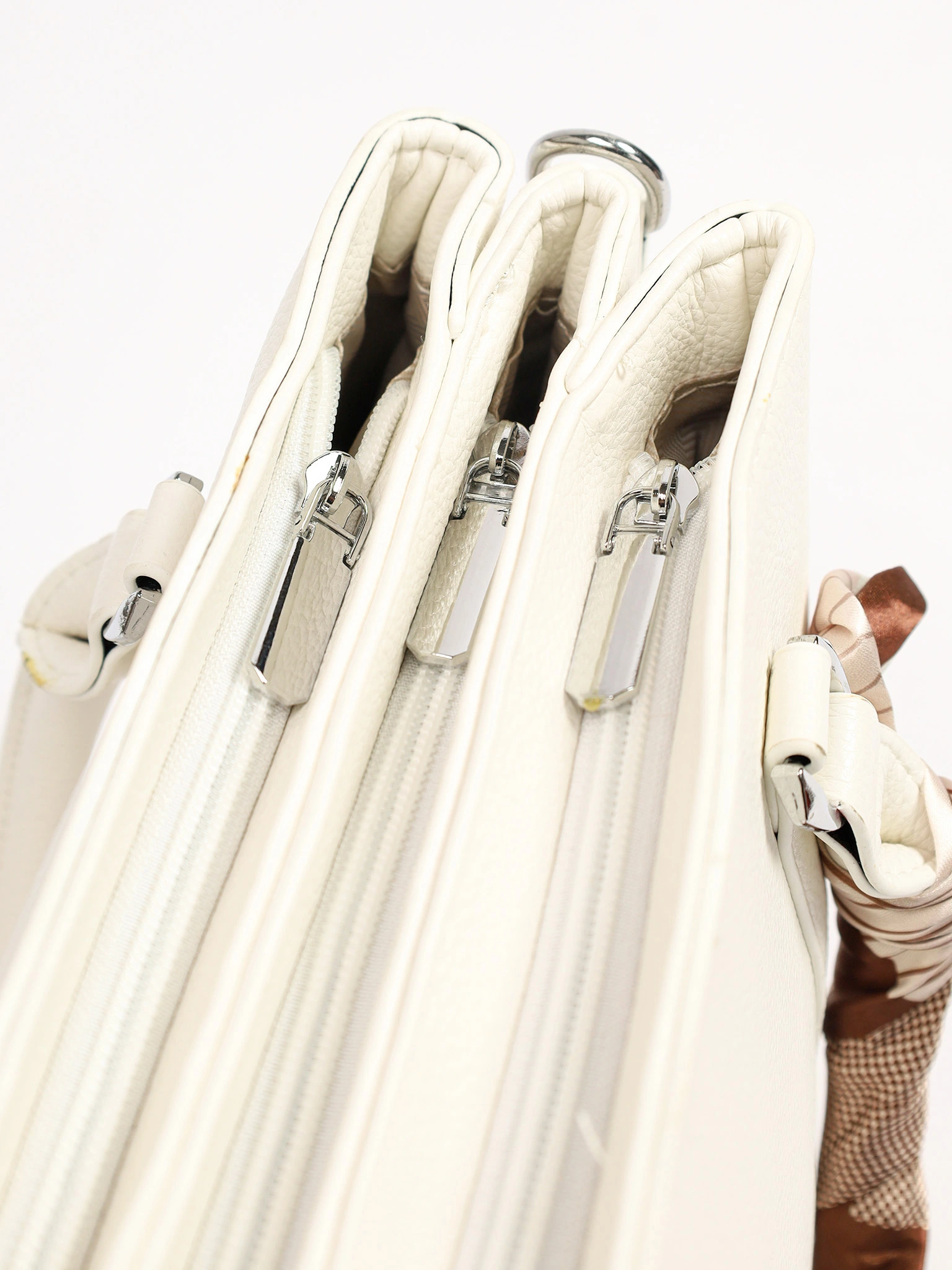 Сумка-тоут с декоративным платком в ассортименте